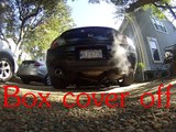 S2000 factory air box sound comparison to cover panel off (idle and fly-by) Gopro hero 3