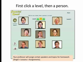 Connected Speech - How to use the online pronunciation software to improve your spoken English