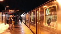 New York City Subway: IRT Flushing Line at Night