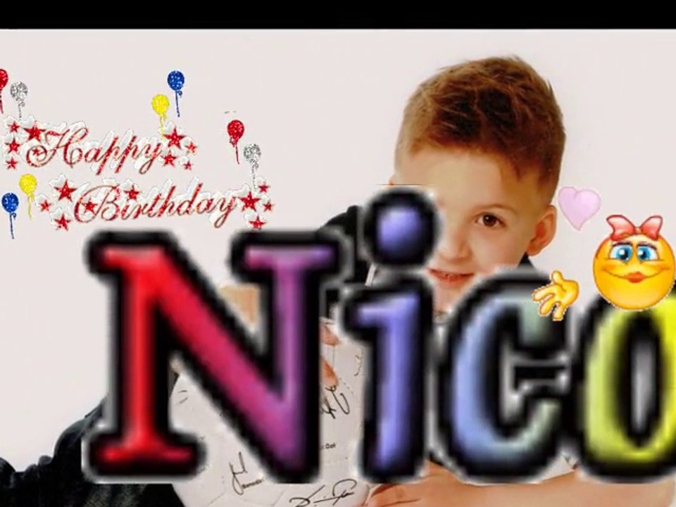 ♥ Happy birthday, lieber Nico ♥