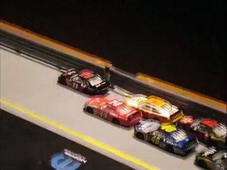 NASCAR Stop Motion Animation Test - One Lap of West Kent Speedway