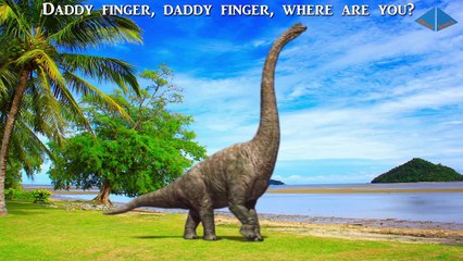 Dinosaur 3D Finger Family Cartoon | 3D Dinosaur Nursery Rhyme for Children