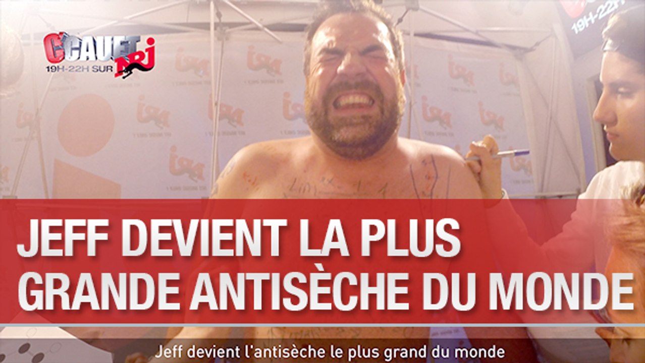 Jeff devient la plus grande antisèche du monde - C'Cauet sur NRJ