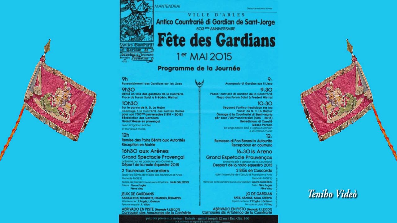 Arle - 1é de mai de 2015 - Fèsto de gardian - Passo-carriero