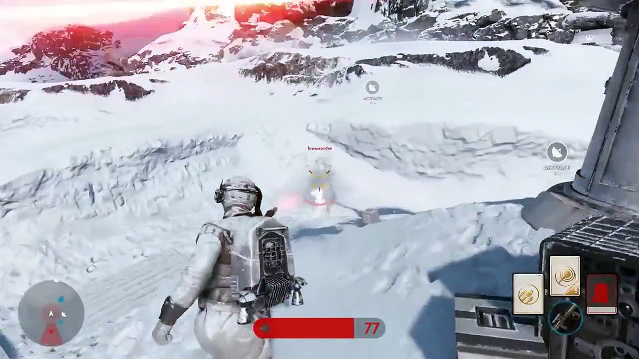 Star Wars Battlefront Gameplay Multijoueur E3 2015 L’Attaque des Marcheurs sur Hoth