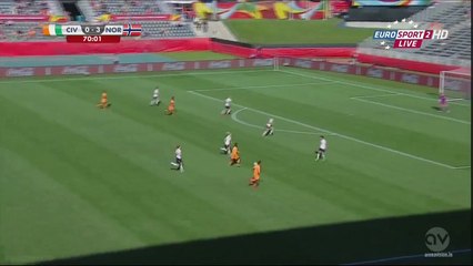 Ange N'Guessan 1-3 - Ivory Coast vs Norway 15.06.2015