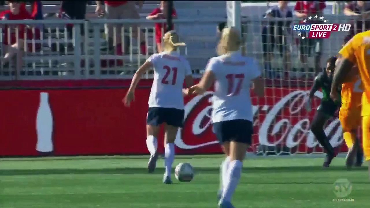 Hegerberg Goal 0-2 - Ivory Coast vs Norway 15.06.2015