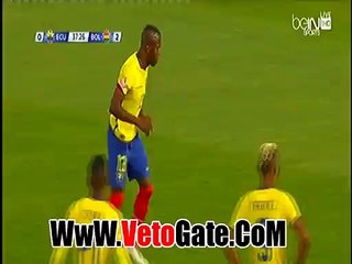 "فالنسيا"يهدر ضربه جزاء الاكوادور امام بوليفيا