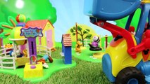 Peppa Pig Disney Mickey Mouse Clubhouse with Minnie Mouse Daddy Pig Zip Line Playground Pl