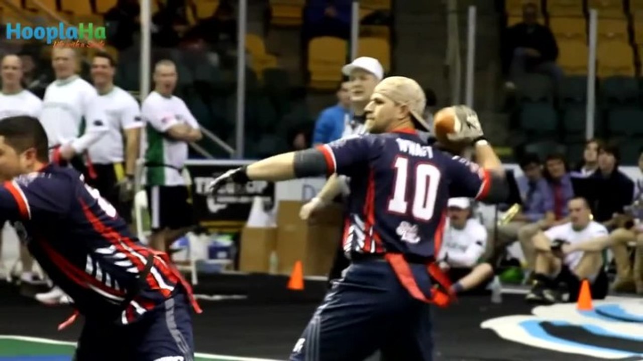 Wounded Warriors and 9/11 First Responders Play Flag Football