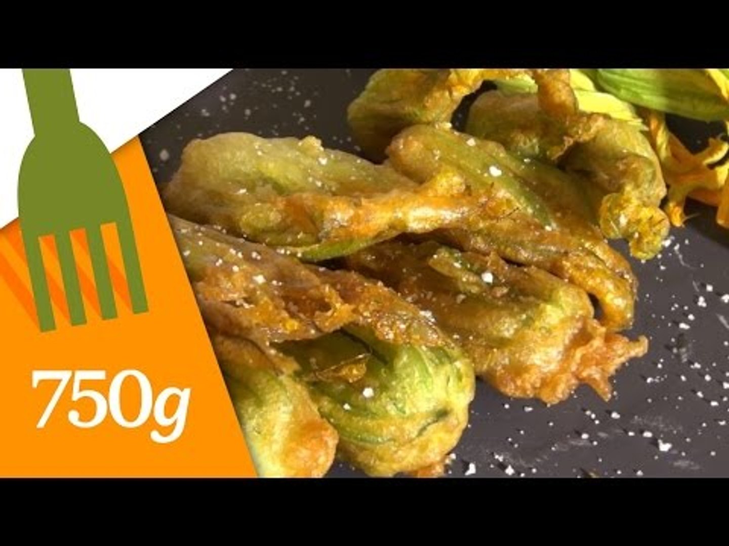 Recette De Beignets De Fleurs De Courgettes 750 Grammes