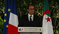 Discours devant la Communauté française d'Alger