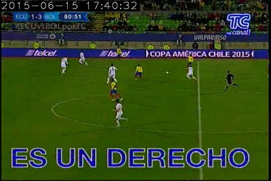 Copa América 2015 - Ecuador 2 - 3 Bolivia