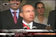 Felipe Calderón se espanta