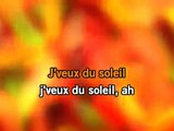 Au P'tit Bonheur - J'veux du Soleil version Karaoké pour l'association Je Veux Du Soleil