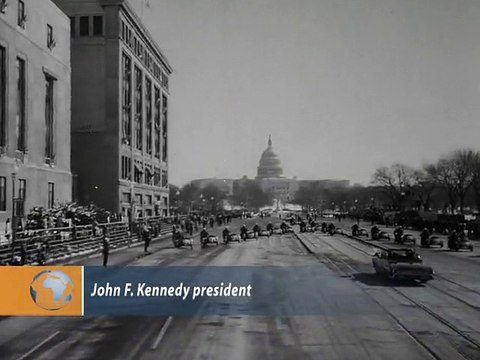 John F Kennedy president - 1961