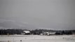 Titan Airways BAe-146 takeoff in Snow HD