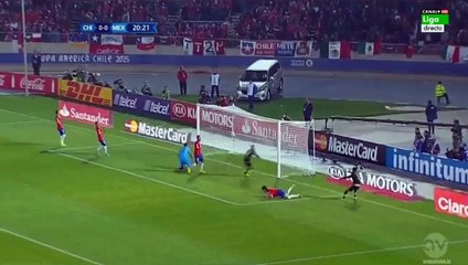 Vuoso Goal 0:1 | Chile vs Mexico 15.06.2015