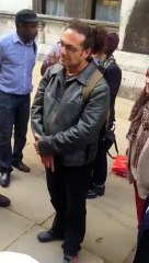 On the 800th Anniversary on Magna Court outside court 37, Queens Bench London UK on 15 June 2015 4 of 4