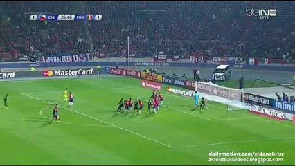Raúl Jiménez 1:2 Amazing Goal | Chile vs Mexico 15.06.2015