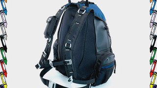Targus TSB315 16 Sport Deluxe Computer Backpack- Blue/Black