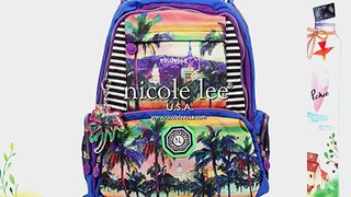 Nicole Lee Water Resistant 18 Inch Laptop Backpack Series 4 Hollywood One Size