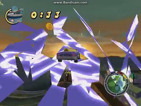 Les simpson hit and run niveau 3 avec lisa simpson