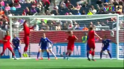 ไฮไลท์ฟุตบอลหญิงชิงแชมป์โลก2015ระหว่าง ไทย 0 - 4 เยอรมัน