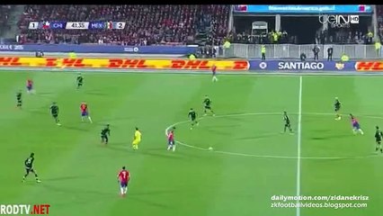 Eduardo Vargas 2-2 | Chile vs Mexico 15.06.2015