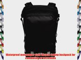 Velo Transit the Edge 30 Men's waterproof messenger bicycle backpack (Black/Black Medium)