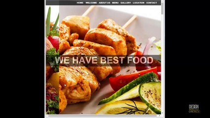 Restaurant Template Tablet version A1