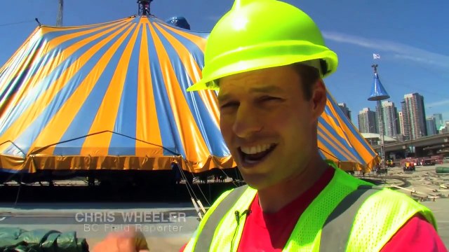 Kooza, Cirque du Soleil: Big Top Tent Raising in Vancouver