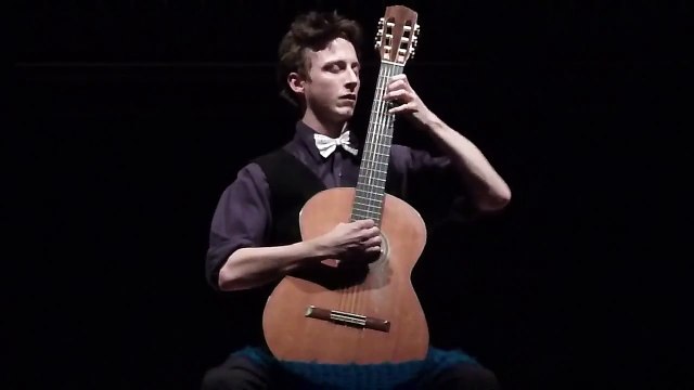 Graesyn Spiers at Classical Guitar Finals Competition. University of Arizona, March 29, 2015