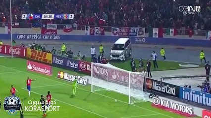 هدف تشيلي الثالث في المكسيك