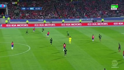 Valdivia AMAZING disallowed Goal | Chile 3:3 Mexico 15.06.2015 | HD Copa America