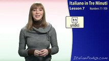 Learn Italian - Italian Numbers 11-100