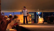 Franz Goovaerts sings 'Walking In Memphis' Elvis week 2009