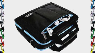 Aqua Blue El Prado Backpack and Messenger Bag for Samsung 12.1 to 14 inch Laptops