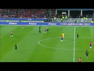 فارجاس يهدر هدف تيكي تاما لتشيلي