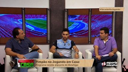 Rodrigo Pimpão: "90% de chance de ficar no Botafogo"