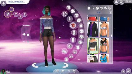 Sims 4-Create A Sim-Tumblr Karlie