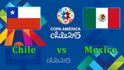 Spanish Highlights | Chile 3-3 Mexico 15.06.2015