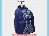 High Sierra Freewheel Wheeled Backpack True Navy/Bandana