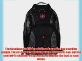 SwissGear The Sherpa 15.6 Padded Laptop Backpack/School Travel Bag (Black-Charcoal)