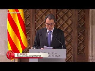 TV3 - Divendres - Compareixença d'Artur Mas 11/06/15