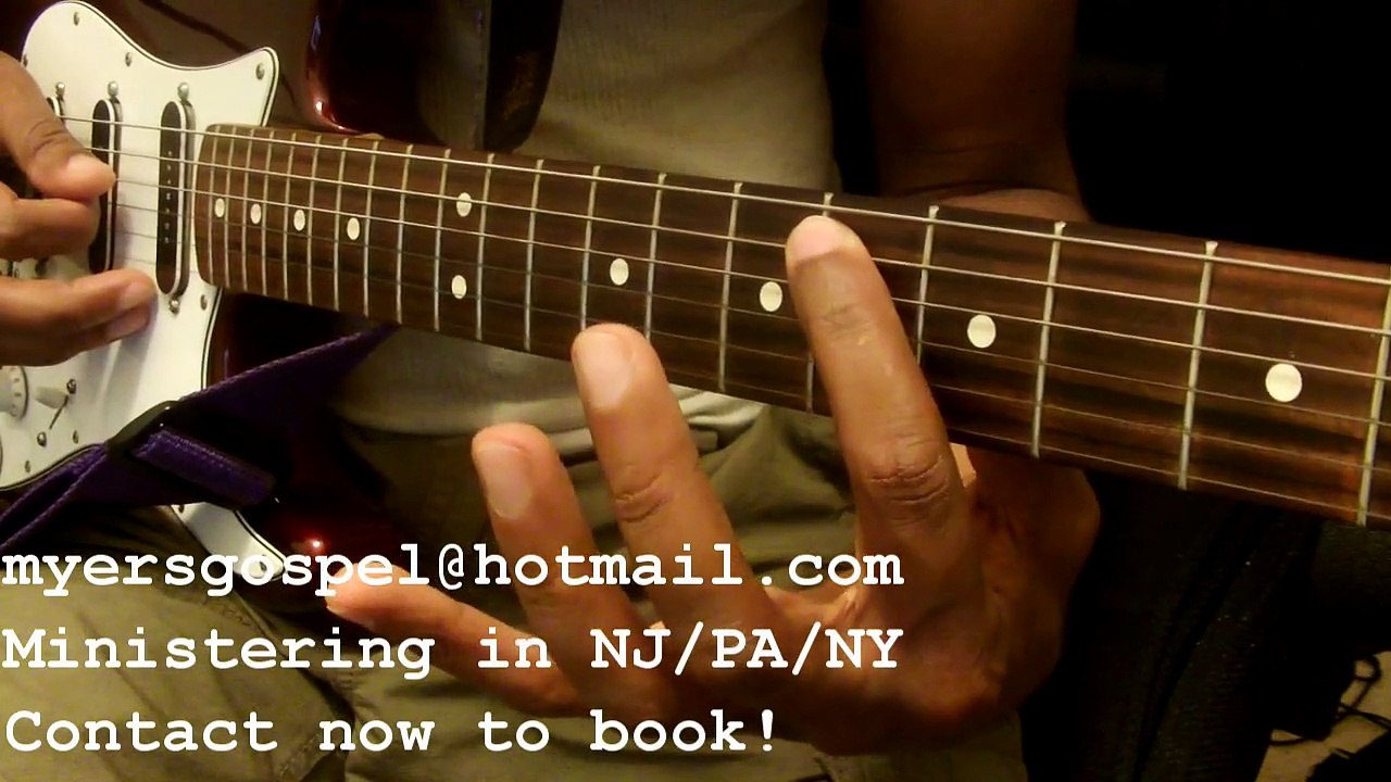 Gospel Guitar Tutorial How to Play Cant Nobody Do Me Like Jesus