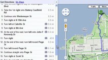 Biking Directions on Google Maps