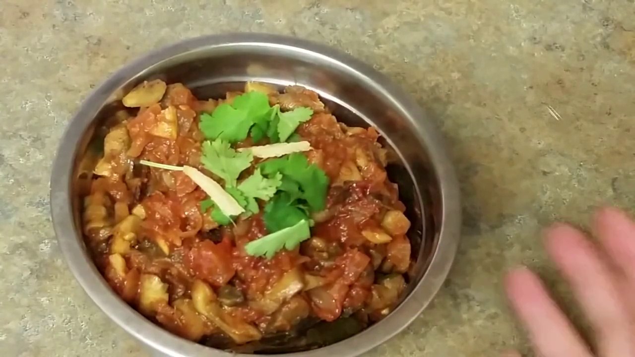 Mushroom Masala Indian Curry Recipe video by Chawlas Kitchen Epsd.313