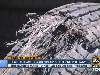 Dangerous Arizona heat can be bad for your tires