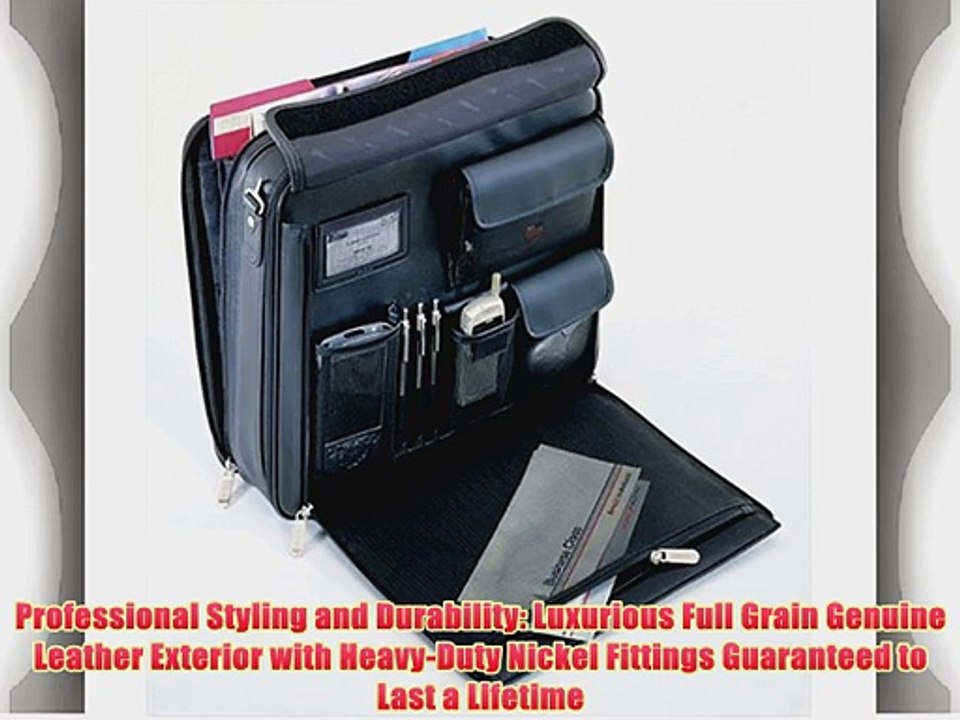 Targus Traditional Leather Case for 15.4 Inch Laptops CLN5 (Black)